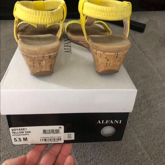 Alfani Women's Step 'N Flex Voyage Wedge Sandals, Macy's Espadrilles Sz 5.5 - Picture 4 of 12
